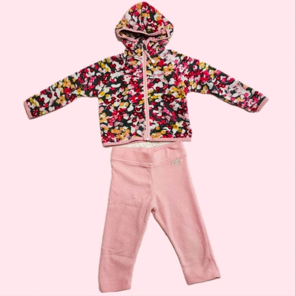 Avalanche Toddler Girls Fleece 2pc Set Jacket and pants